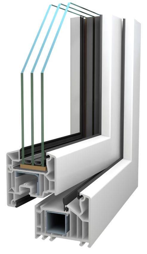 VEKA Class A profile cross-section